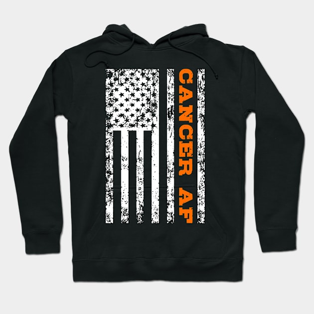 Cancer AF Hoodie by mikevdv2001